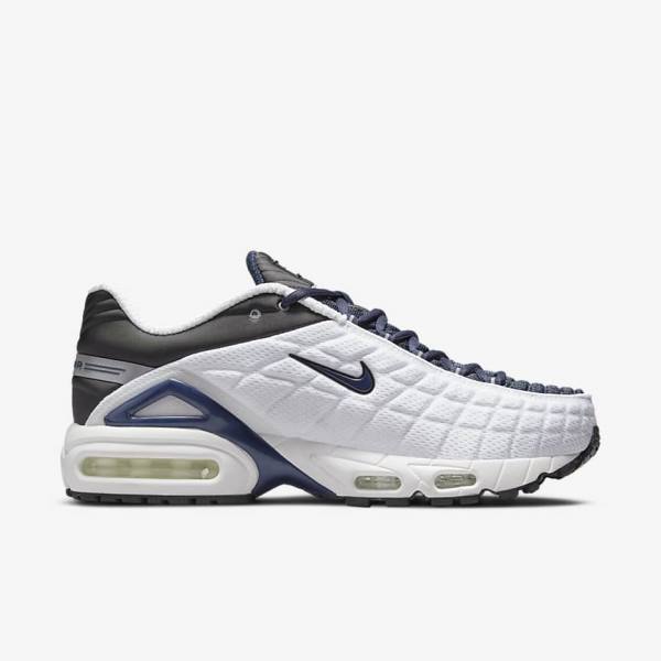 Men's Nike Air Max Tailwind V SP Sneakers White / Navy / Black / Navy | NK940BGP