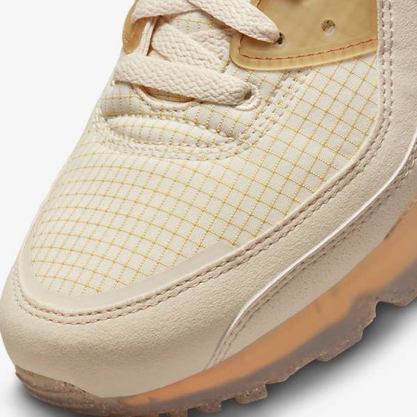 Men's Nike Air Max Terrascape 90 Sneakers White / Orange / Pink / Yellow | NK160DCY