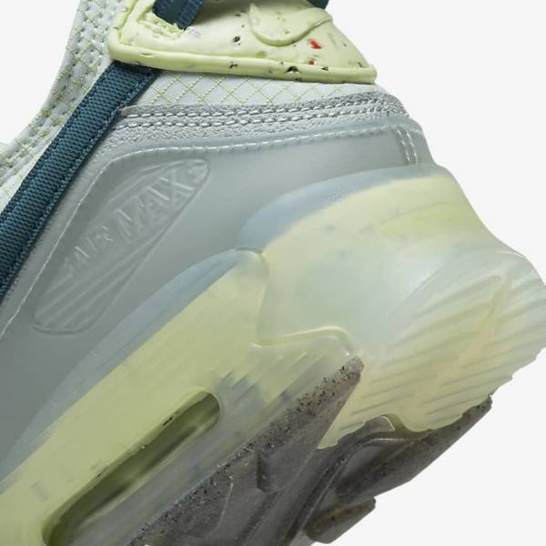 Men's Nike Air Max Terrascape 90 Sneakers Grey / Light Green / Dark Turquoise Green | NK856DSV