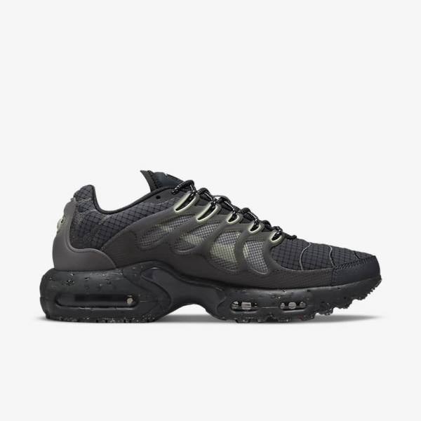 Men's Nike Air Max Terrascape Plus Sneakers Black / Dark Grey / Light Green | NK127ICS