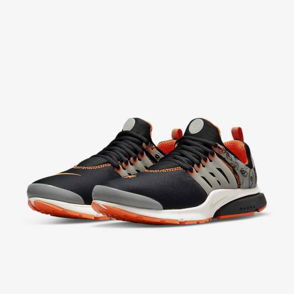 Men's Nike Air Presto Premium Sneakers Black | NK469SWK