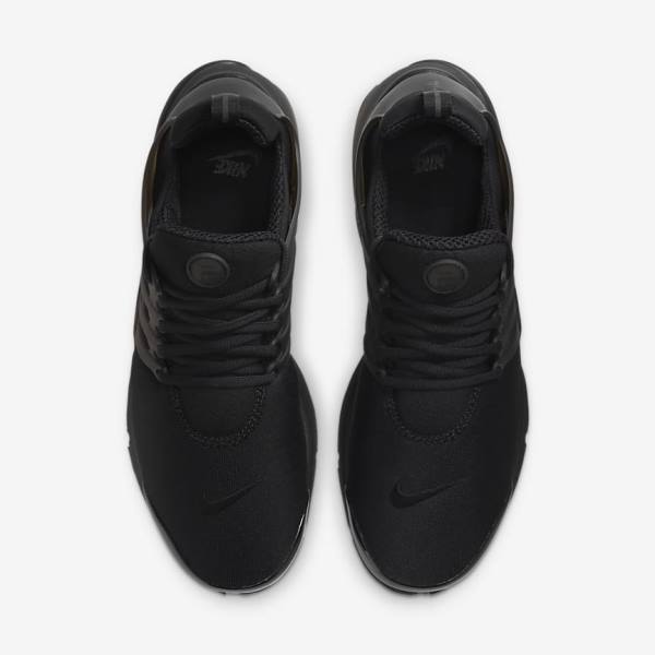 Men's Nike Air Presto Sneakers Black | NK392AEM