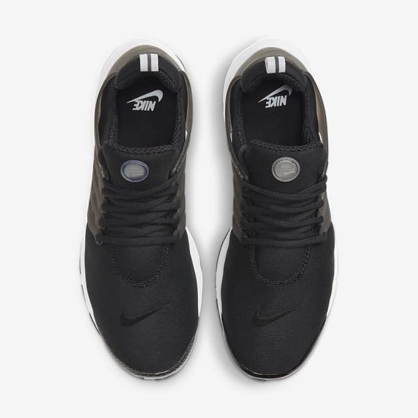 Men's Nike Air Presto Sneakers Black / White | NK935THM