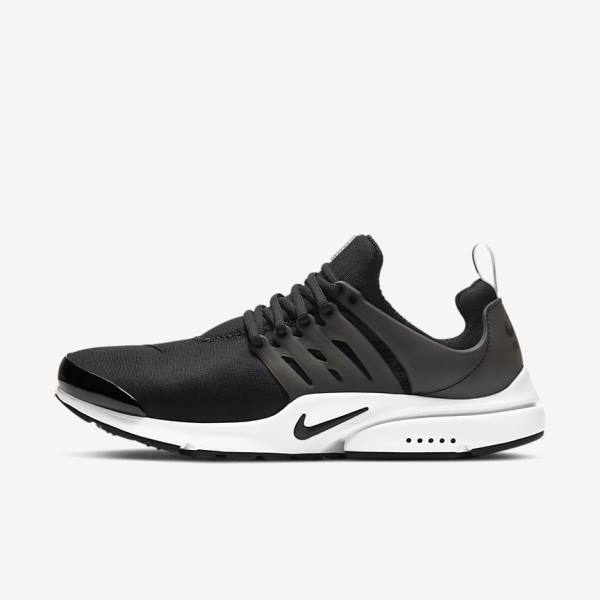 Men\'s Nike Air Presto Sneakers Black / White | NK935THM