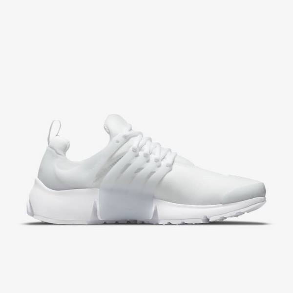 Men's Nike Air Presto Sneakers White / Platinum | NK024RQP