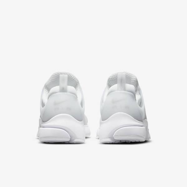 Men's Nike Air Presto Sneakers White / Platinum | NK024RQP