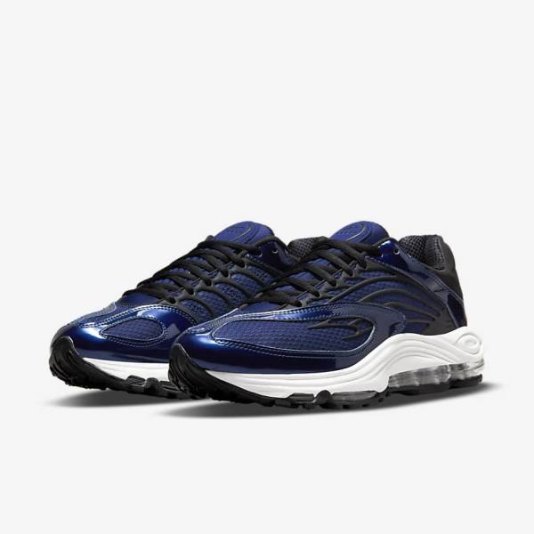 Men's Nike Air Tuned Max Sneakers Blue / White / Black | NK706AVO