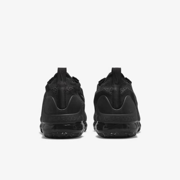 Men's Nike Air VaporMax 2021 FK Sneakers Black / Dark Grey | NK791VAF