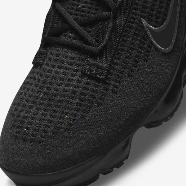 Men's Nike Air VaporMax 2021 FK Sneakers Black / Dark Grey | NK791VAF