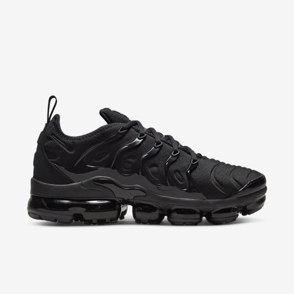 Men's Nike Air VaporMax Plus Sneakers Black / Dark Grey | NK456FDX