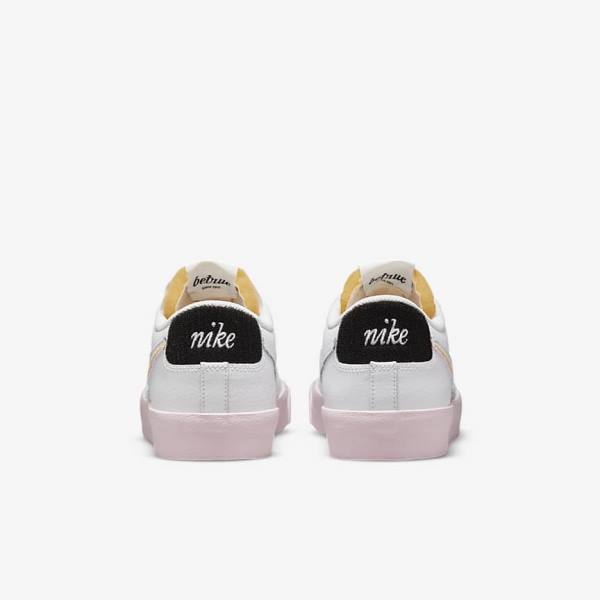 Men's Nike Blazer Low 77 Vintage Be True Sneakers White | NK546NQG