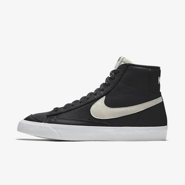 Men\'s Nike Blazer Mid By You Custom Sneakers Multicolor | NK301TIW