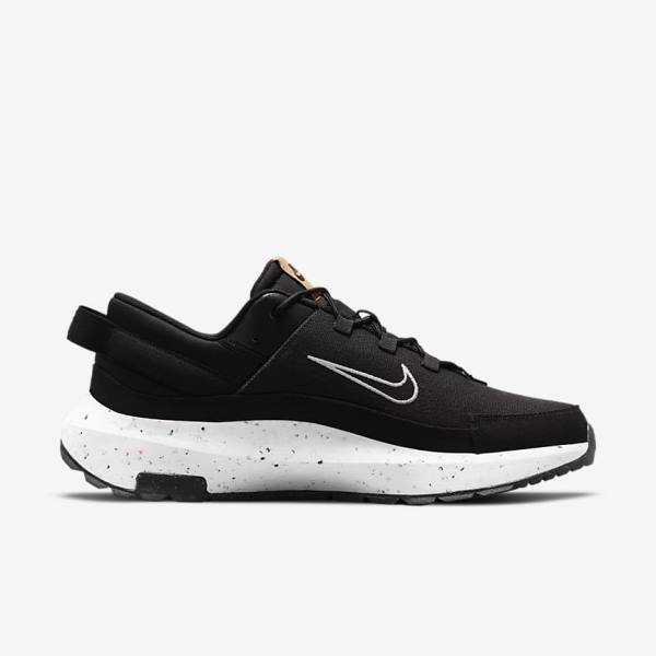 Men's Nike Crater Remixa Sneakers Black / Dark Grey / White | NK170OIR