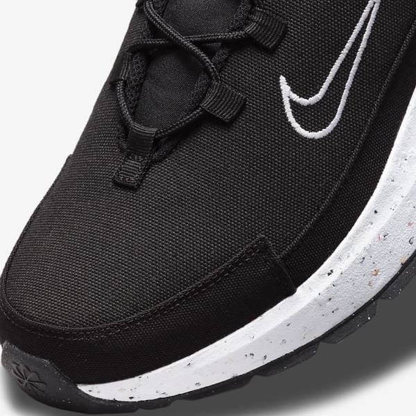 Men's Nike Crater Remixa Sneakers Black / Dark Grey / White | NK170OIR