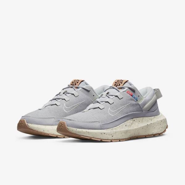 Men's Nike Crater Remixa Sneakers Grey / Brown | NK018CLK