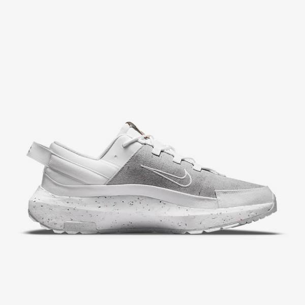 Men's Nike Crater Remixa Sneakers White | NK607KQU