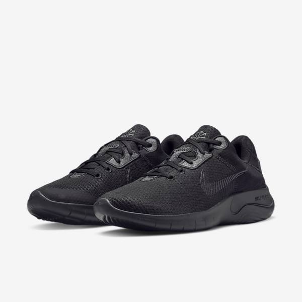 Men's Nike Flex Experience Run 11 Next Nature Road Running Shoes Black / Dark Grey | NK801HRS