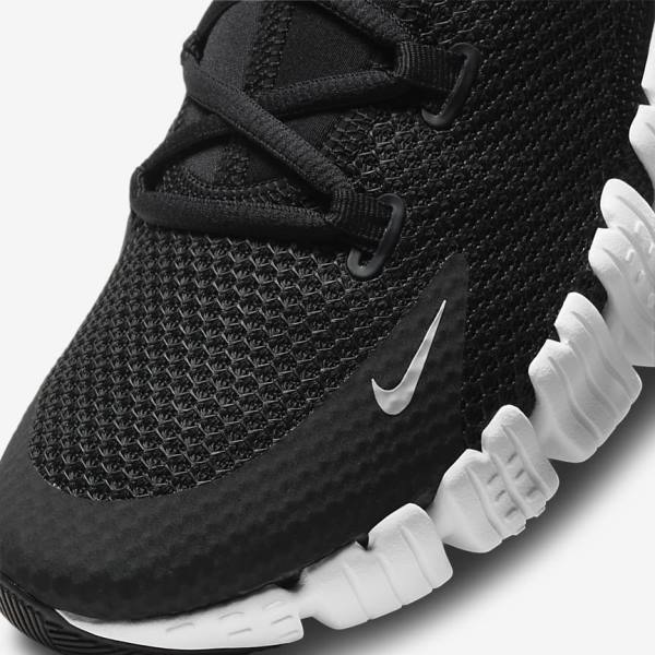 Men's Nike Free Metcon 4 Training Shoes Black / Grey | NK823KCF