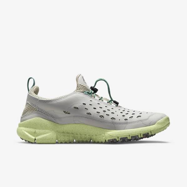 Men's Nike Free Run Trail Sneakers Grey / Light Beige / Grey | NK630BFZ