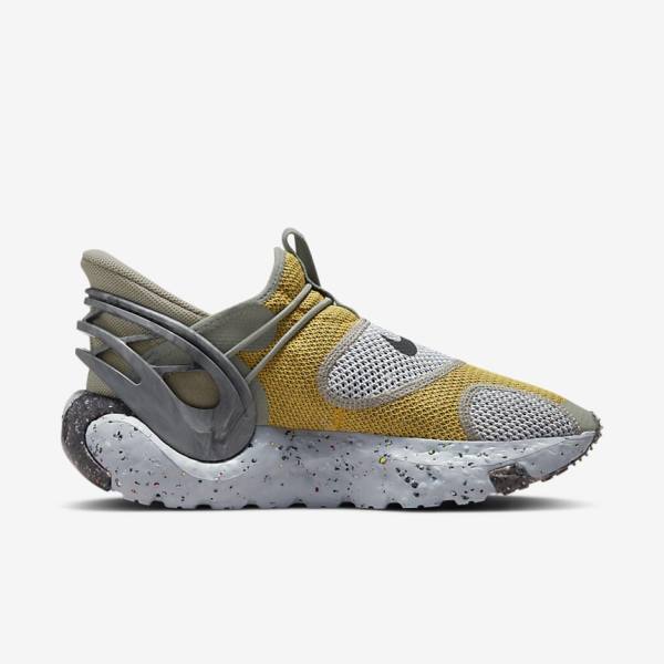 Men's Nike Glide FlyEase Sneakers Yellow / Grey / Black | NK754WMC