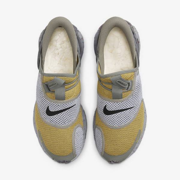 Men's Nike Glide FlyEase Sneakers Yellow / Grey / Black | NK754WMC