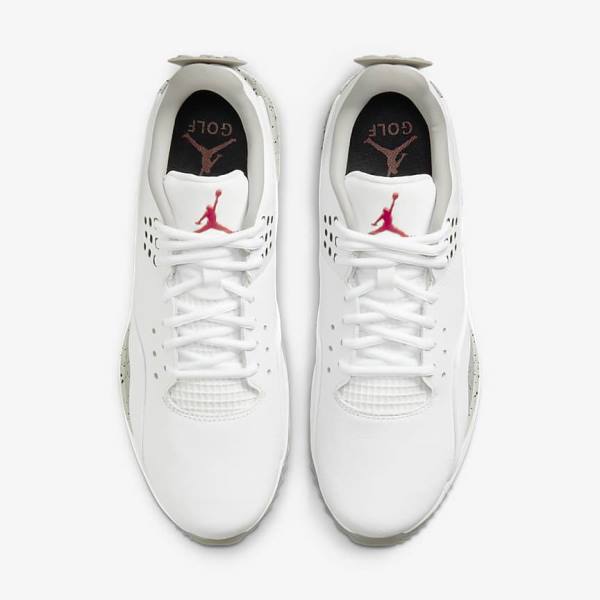 Men's Nike Jordan ADG 3 Jordan Shoes White / Grey / Black | NK726KQH