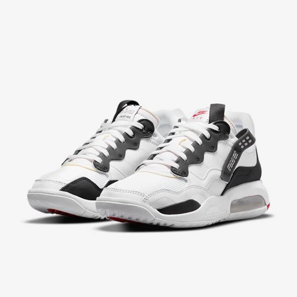 Men's Nike Jordan MA2 Jordan Shoes White / Red / Light Grey / Black | NK745GUH