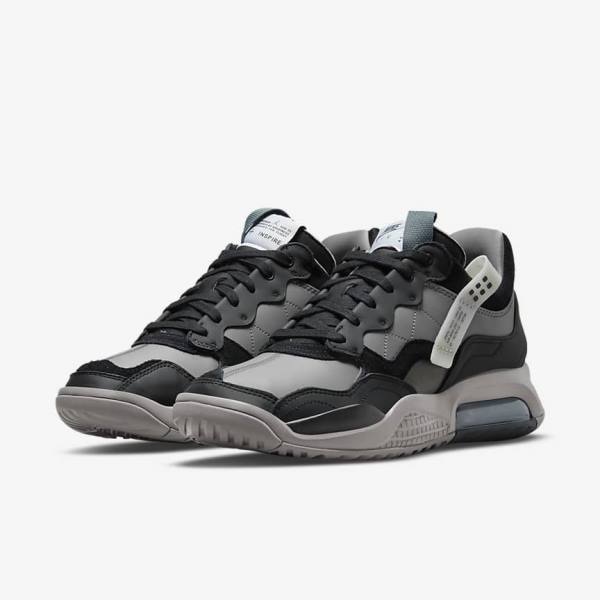 Men's Nike Jordan MA2 Sneakers Blue Grey / White / Black | NK580QRJ