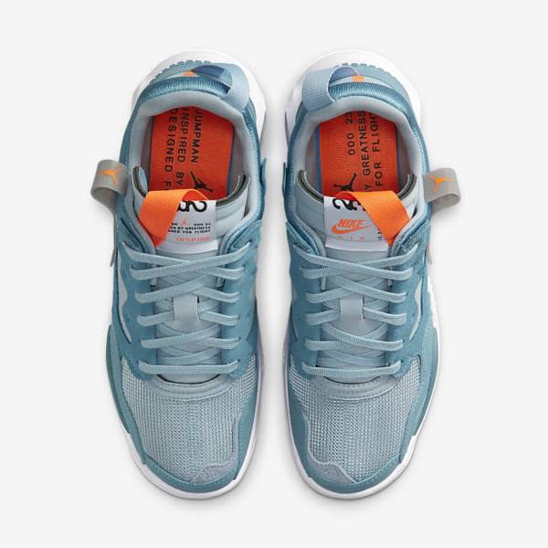 Men's Nike Jordan MA2 Sneakers Light Blue / Grey / Orange | NK671XJF