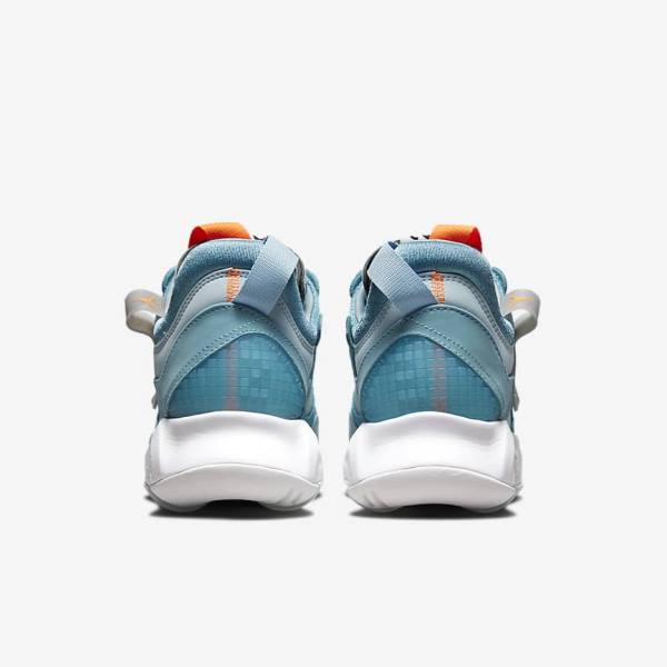 Men's Nike Jordan MA2 Sneakers Light Blue / Grey / Orange | NK671XJF