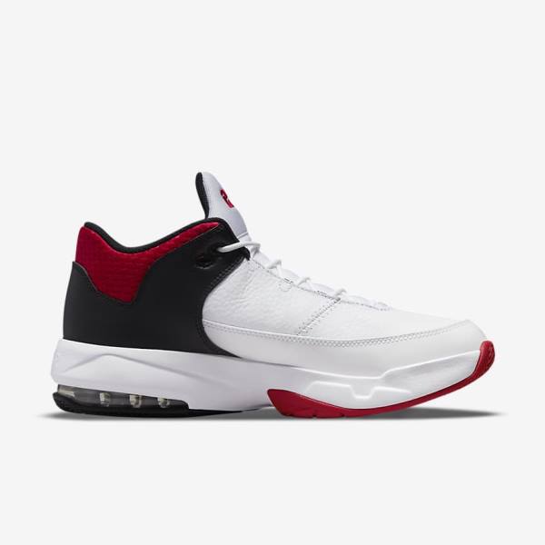 Men's Nike Jordan Max Aura 3 Jordan Shoes White / Black / Red | NK054JZI