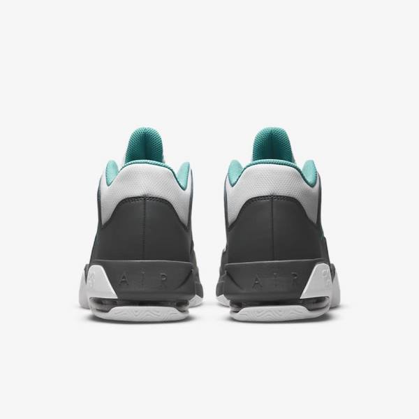 Men's Nike Jordan Max Aura 3 Jordan Shoes White / Grey / Turquoise | NK081JAM