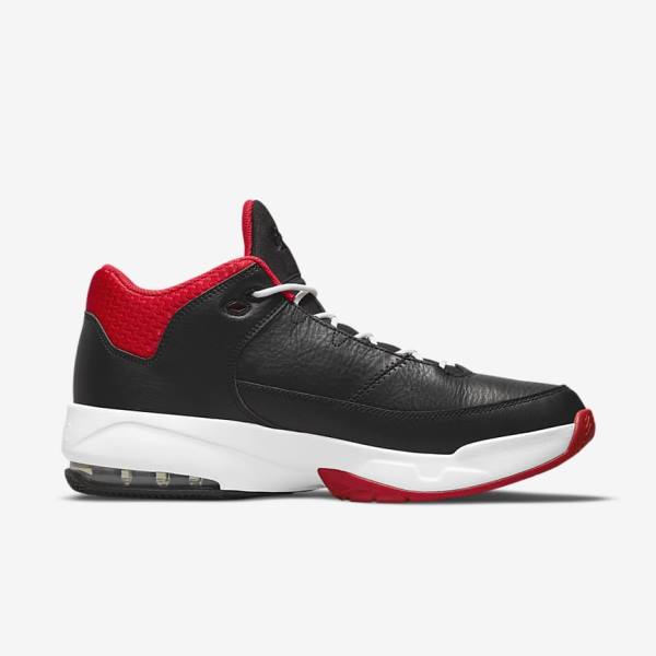 Men's Nike Jordan Max Aura 3 Jordan Shoes Black / Red / White | NK276EVK