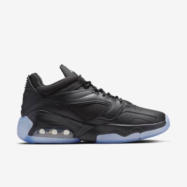 Men's Nike Jordan Point Lane Jordan Shoes Black / White | NK487BQD