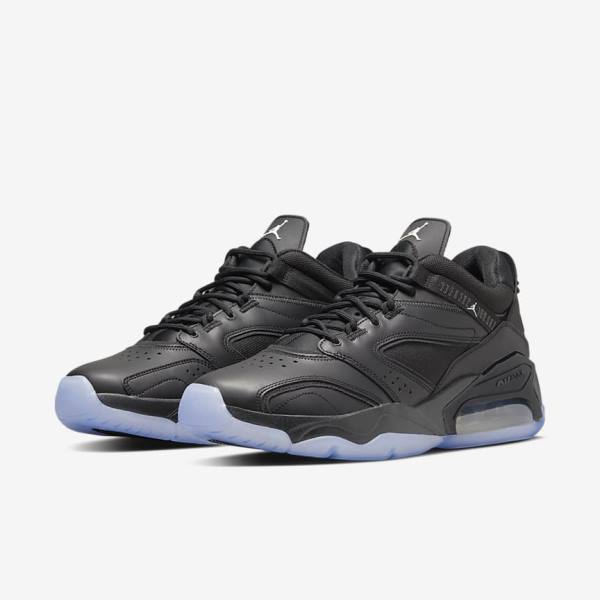 Men's Nike Jordan Point Lane Jordan Shoes Black / White | NK487BQD