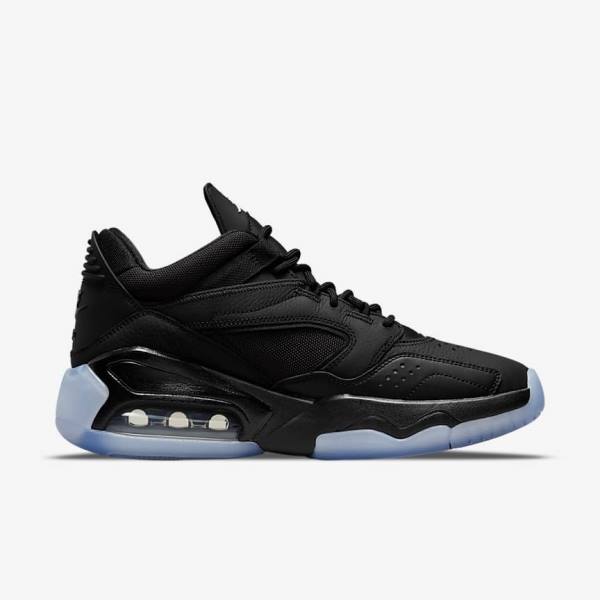 Men's Nike Jordan Point Lane Jordan Shoes Black / White | NK576BRW