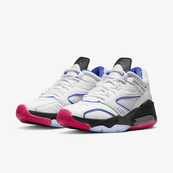 Men's Nike Jordan Point Lane Jordan Shoes White / Blue / Black / Pink | NK937IHJ