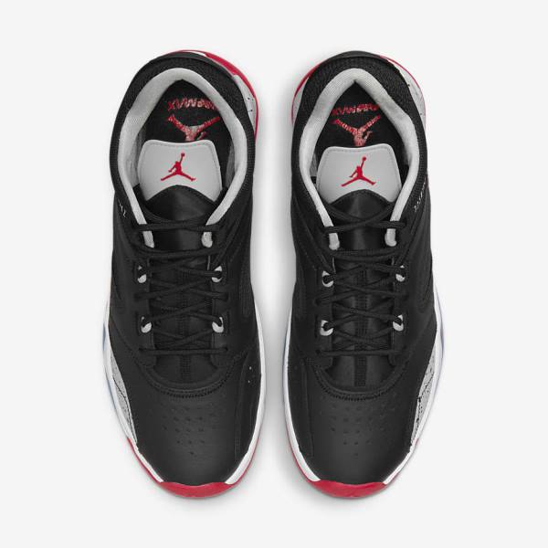 Men's Nike Jordan Point Lane Sneakers Black / Grey / White / Red | NK793CDB