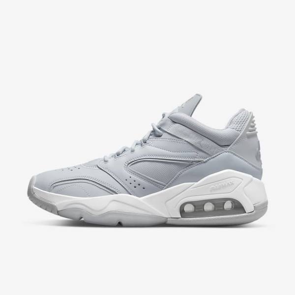 Men\'s Nike Jordan Point Lane Sneakers Platinum / White / Grey | NK941PDK