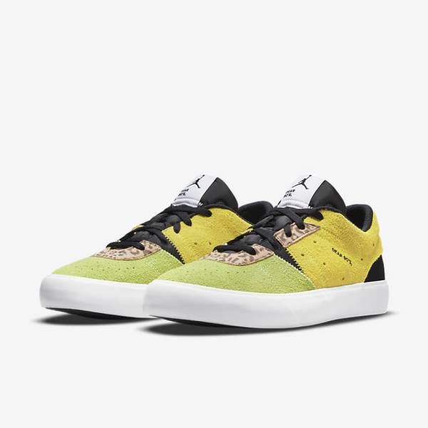 Men's Nike Jordan Series .03 Dear 90s Jordan Shoes Light Yellow / Light Green / Black | NK678TAW