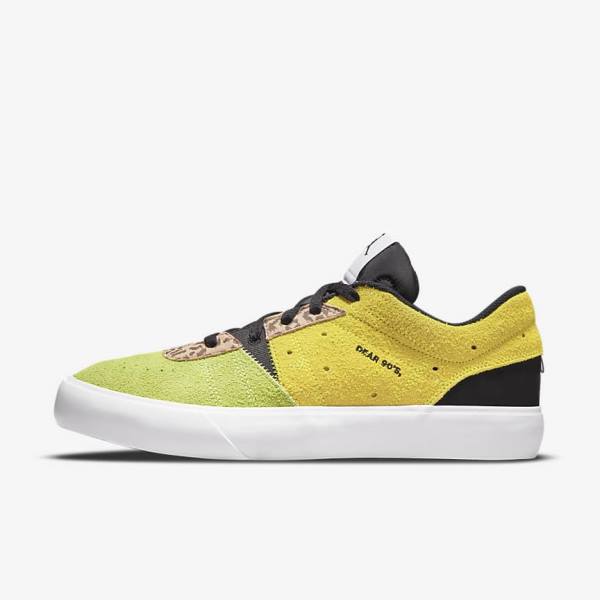 Men\'s Nike Jordan Series .03 Dear 90s Sneakers Light Yellow / Light Green / Black | NK735UXD