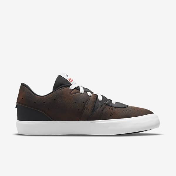 Men's Nike Jordan Series .03 Dear Coach Sneakers Brown / White / Black | NK468LIS