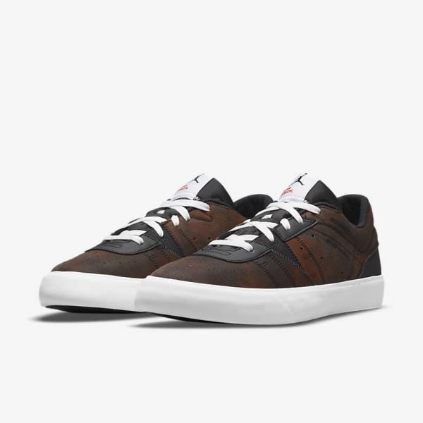 Men's Nike Jordan Series .03 Dear Coach Sneakers Brown / White / Black | NK468LIS