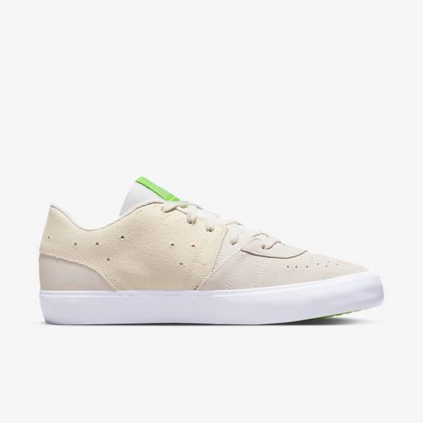 Men's Nike Jordan Series .05 Jordan Shoes White / Green | NK902GPZ