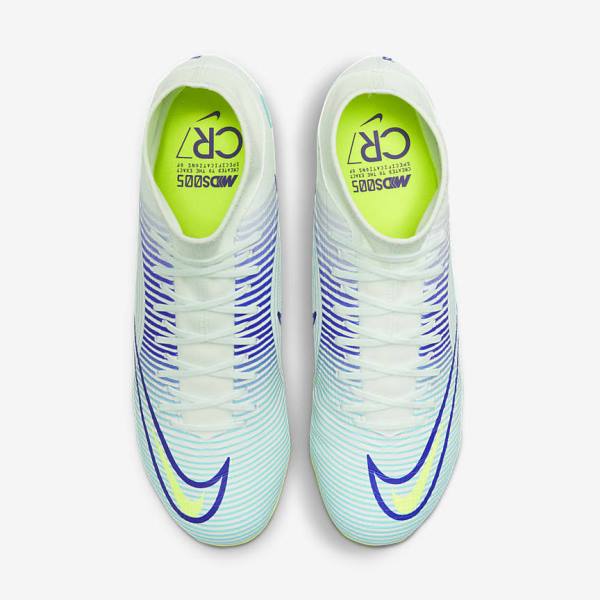 Men's Nike Mercurial Dream Speed Superfly 8 Academy MG Multi-Grounds Football Shoes Green / Purple / Green | NK724FBC