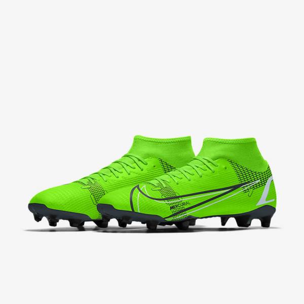 Men's Nike Mercurial Superfly 8 Academy By You Custom Football Shoes Multicolor | NK183CVP