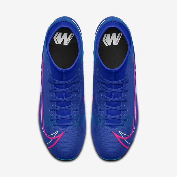 Men's Nike Mercurial Superfly 8 Academy By You Custom Football Shoes Multicolor | NK702XGA