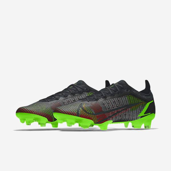 Men's Nike Mercurial Vapor 14 Elite By You Custom Football Shoes Multicolor | NK367RZQ