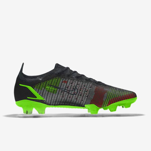 Men's Nike Mercurial Vapor 14 Elite By You Custom Football Shoes Multicolor | NK367RZQ