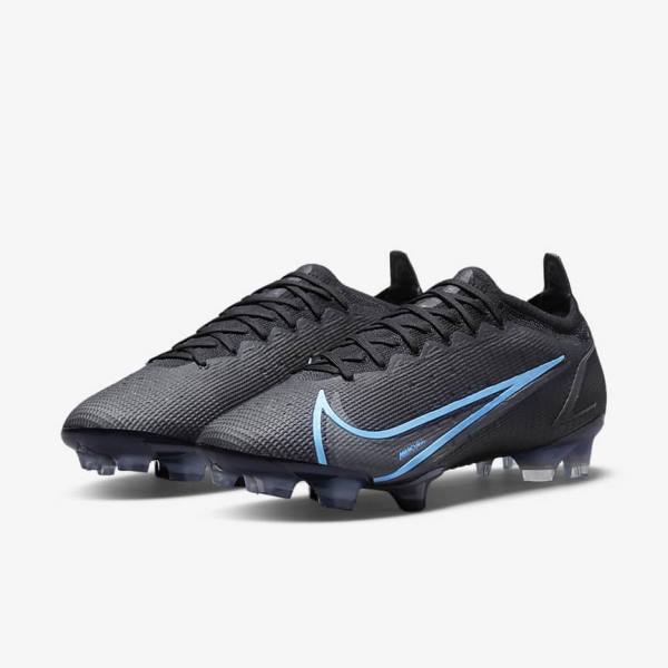 Men's Nike Mercurial Vapor 14 Elite FG Firm-Ground Football Shoes Black | NK984NHQ